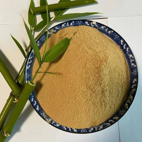 Pó de carvão ativado de bambu em pó preto vegetal natural de produto comestível de malha 8000